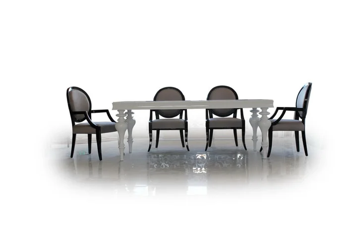 307 Fabric Dining Arm Chair (Set of 2)