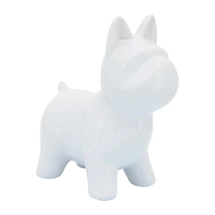 8″ Ceramic Dog Deco