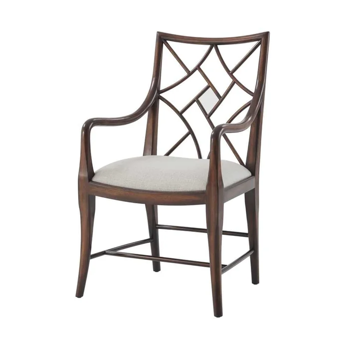 A Delicate Trellis Armchair