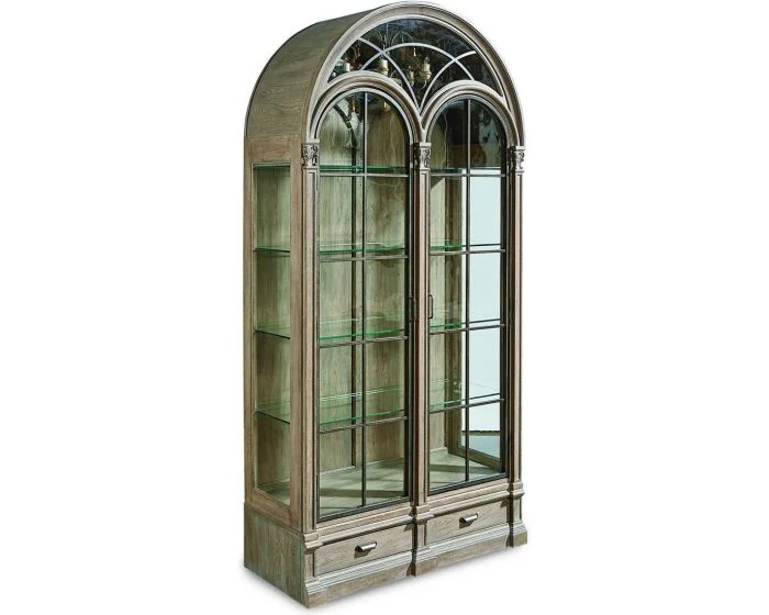 A.R.T. Furniture Arch Salvage Gwynn Curio China in Parch
