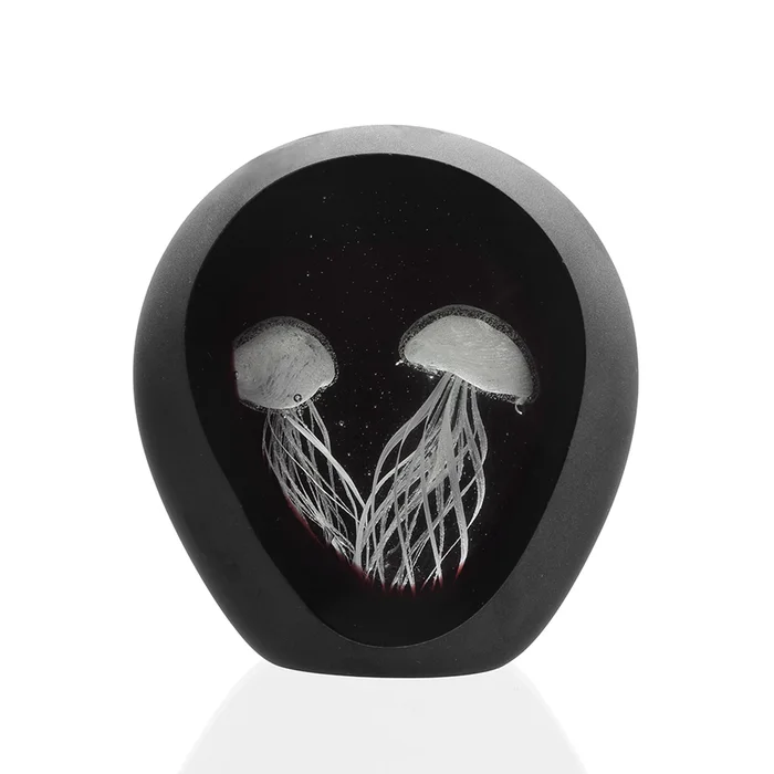 AG Jellyfish Pair in Frosted By SPI HOME – 5in Height