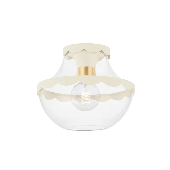 Alaina 1 Light Semi Flush