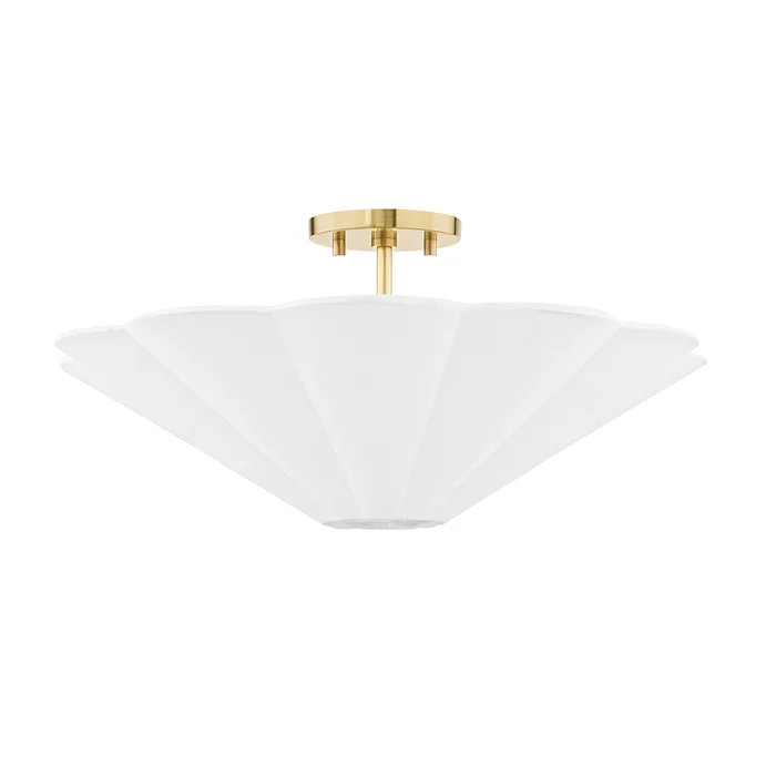 Alana 3 Light Semi Flush Mount