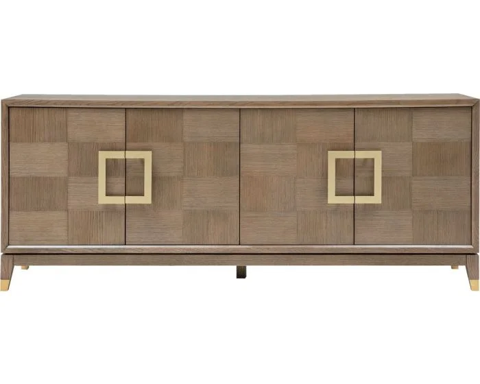 Alder & Tweed Furniture Corbin Sideboard in Warm Walnut
