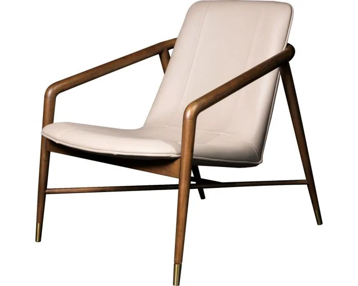 Alder & Tweed Furniture Remi Occasional Chair in Subtle Beige