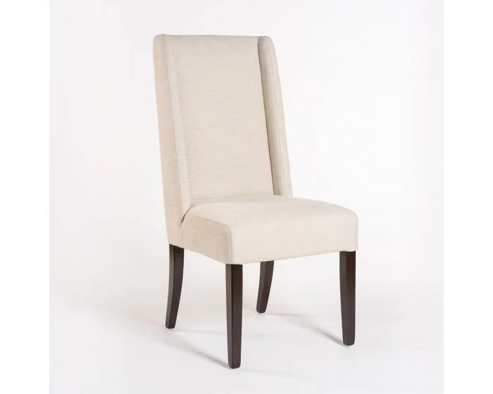 Alder & Tweed Furniture Tribeca Dining Chair in Cement Herringbone