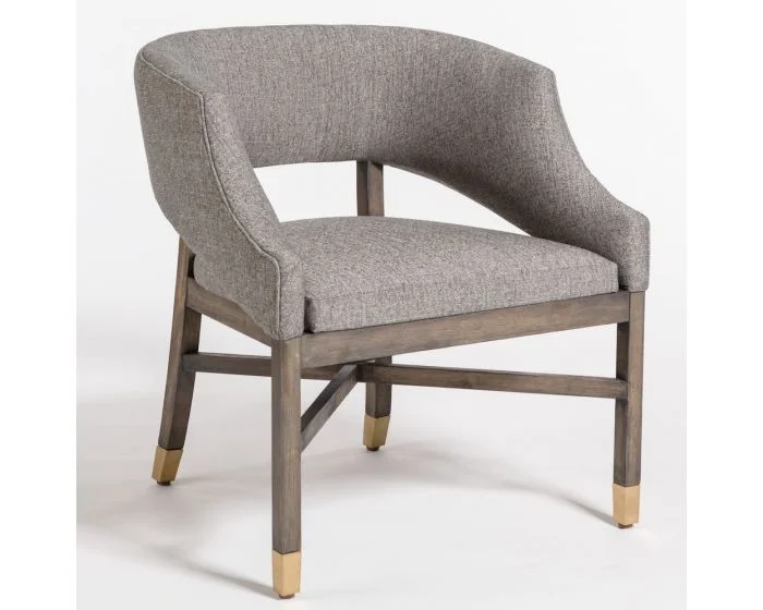 Alder & Tweed Furniture Wyatt Dining Chair in Modern Tweed
