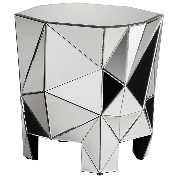 Alessandro Side Table – Clear