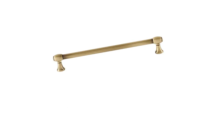 Alno Royale 6″ Center to Center Solid Brass Traditional Cabinet Handle / Drawer Pull