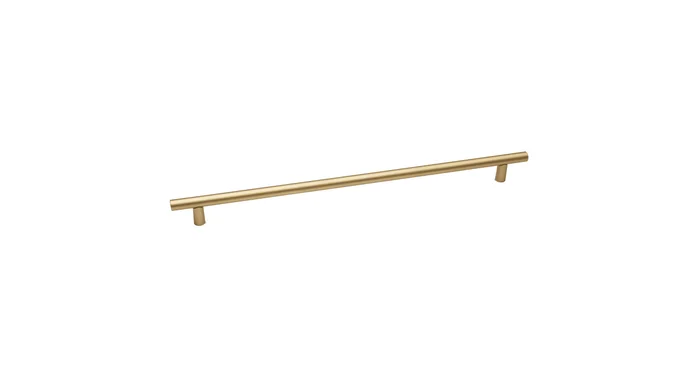 Alno Vita Bella 18″ Center to Center Euro Modern Smooth Bar Appliance Handle / Appliance Pull – Made in Italy