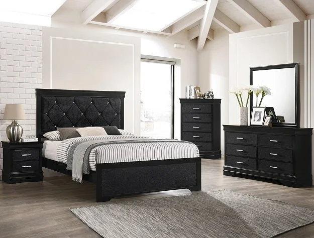 Amalia Bedroom Set Black