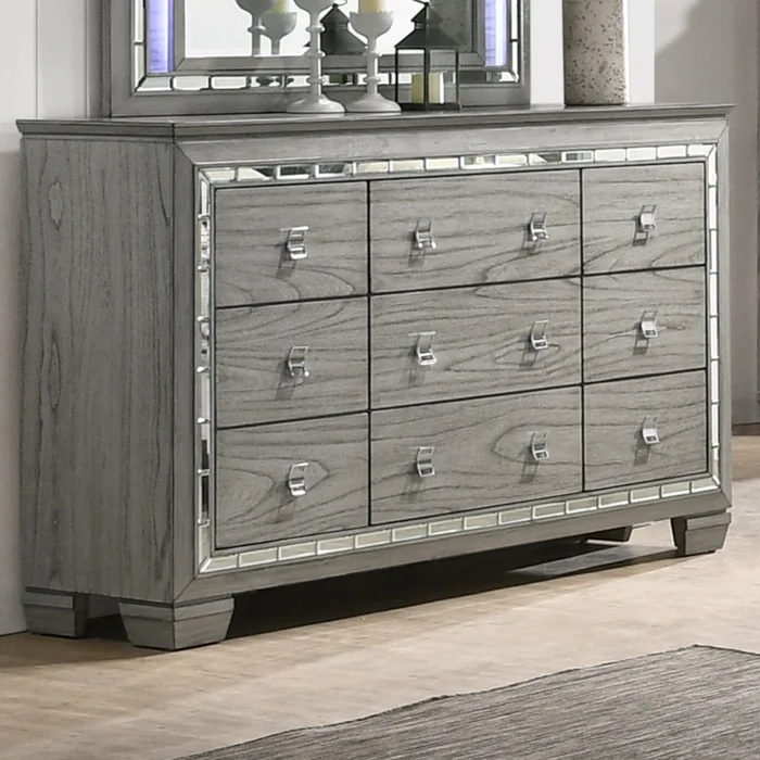 Antares 9 Drawers 64″L Dresser