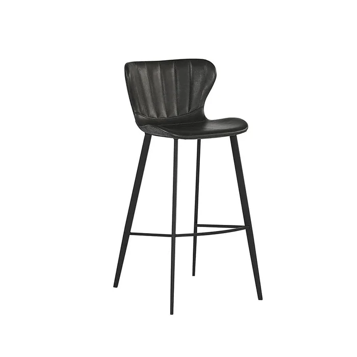 Arabella Bar & Counter Stool – Bravo Portabella / Polo Club Kohl Grey