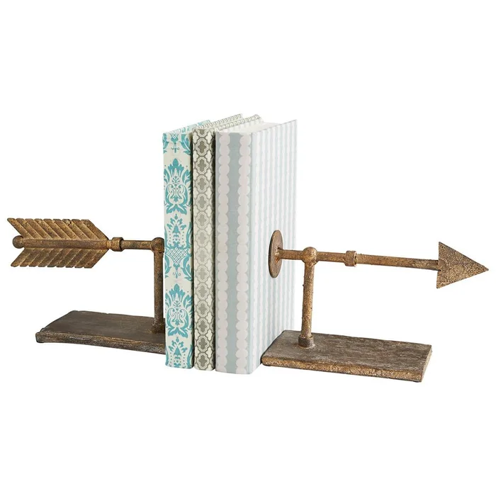 Archer Bookends – Brown-Bronze-Rust