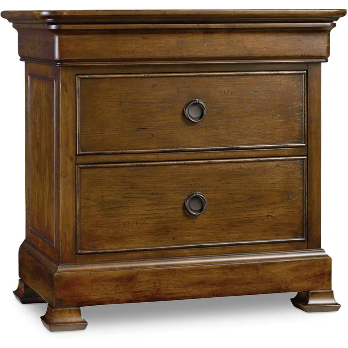 Archivist Three-Drawer Nightstand