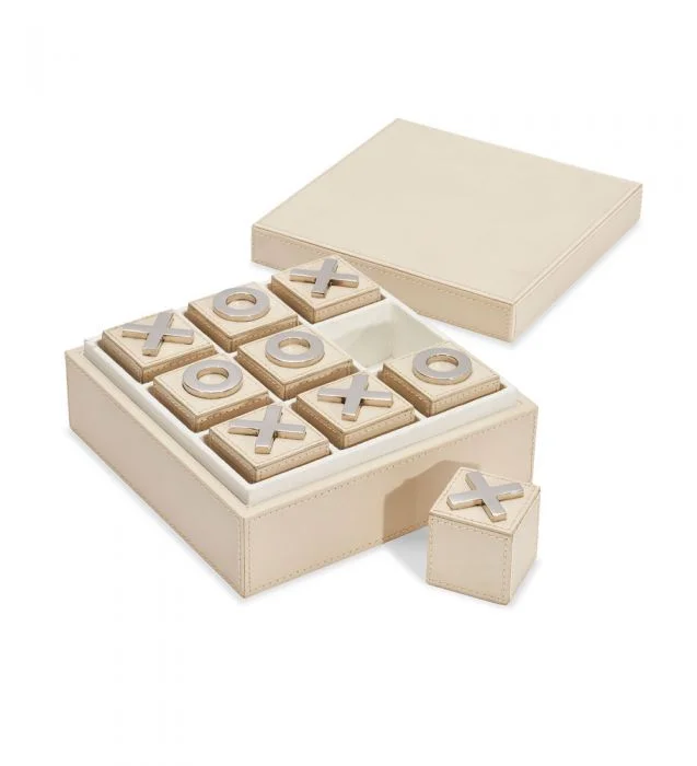 Arya Tic Tac Toe Box, Ivory