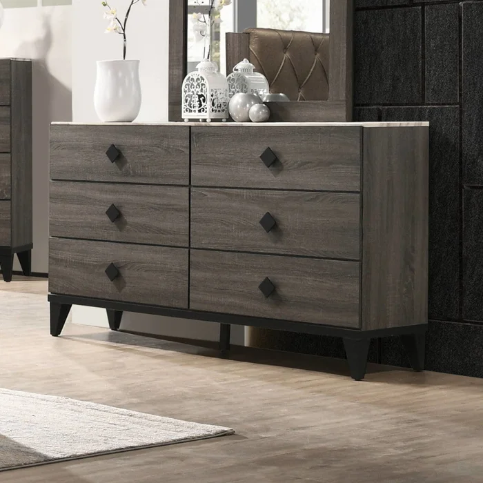 Avantika 6 Drawers 61″L Dresser