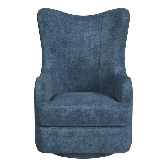 Aviara Swivel Chair – Lux Peacock