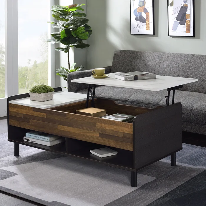 Axel Rectangular 47″L Coffee Table with Lift Top