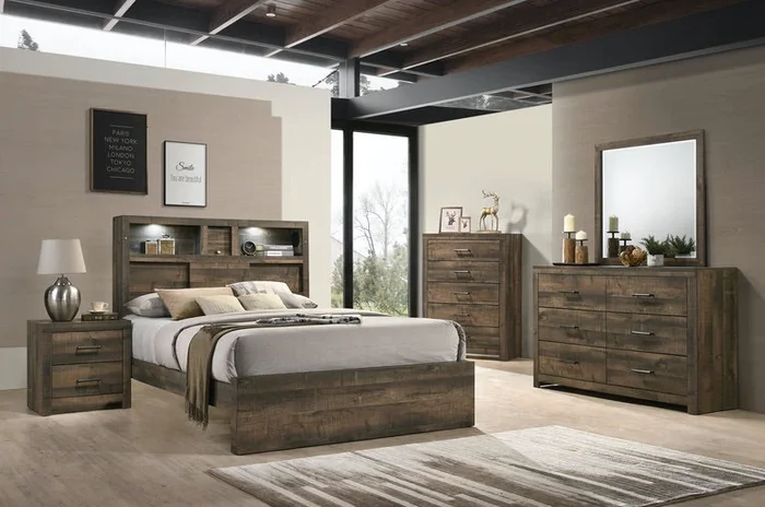 Bailey Bookcase Music Bedroom Set