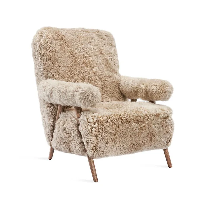 Barrett Lounge Chair – Morel Taupe