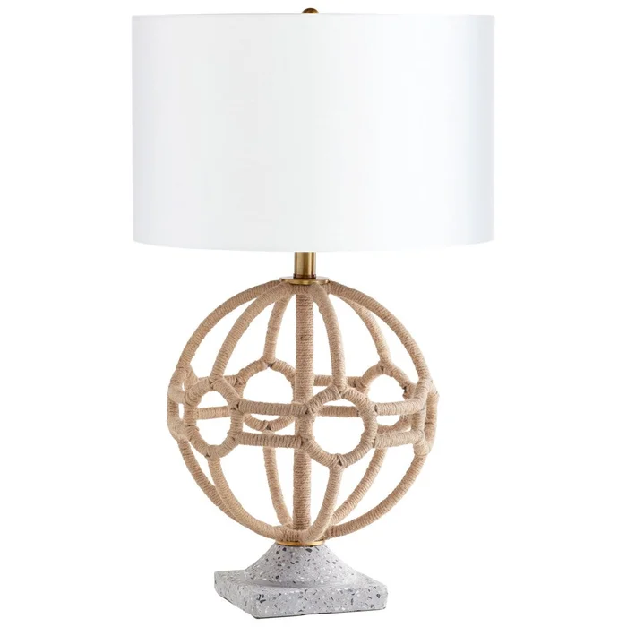 Basilica Table Lamp – Gold-Amber