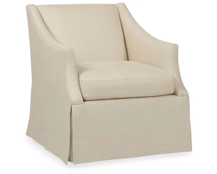 Bernhardt Clayton Swivel Chair #1741-002 (Grade I)