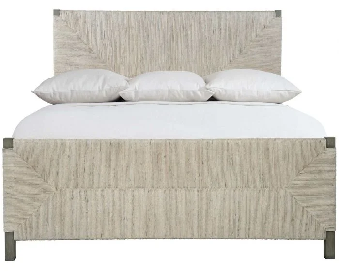 Bernhardt Interiors Alannis Woven Panel Bed, Queen