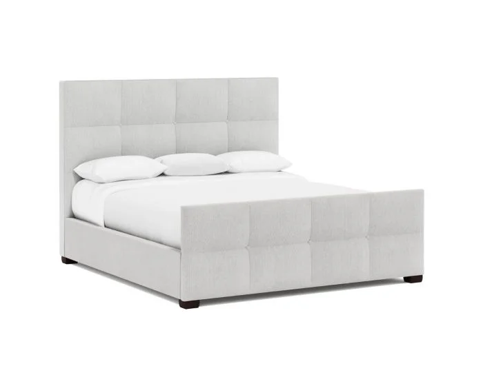 Bernhardt Interiors Derrick High Tufted Bed, King #B576-002 (Grade D)