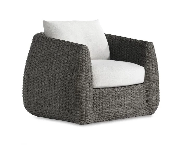Bernhardt Sarene Outdoor Swivel Chair #6131-012 Fabric (Grade J)