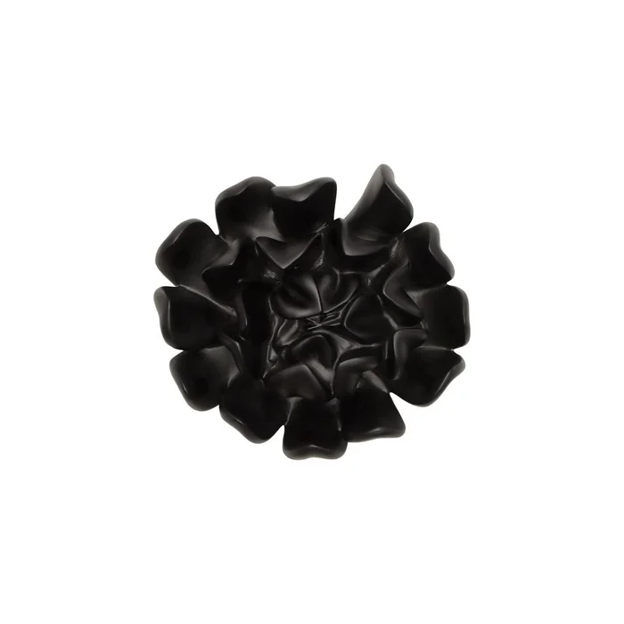 Billie Turvy Succulent Wall Art, Smooth Matte Black