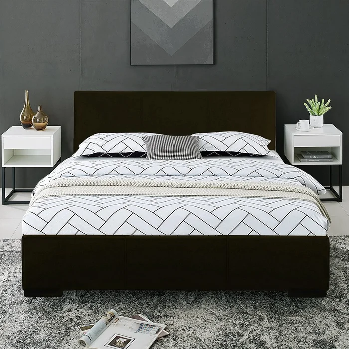 Black Platform King Bed By Homeroots – 396992