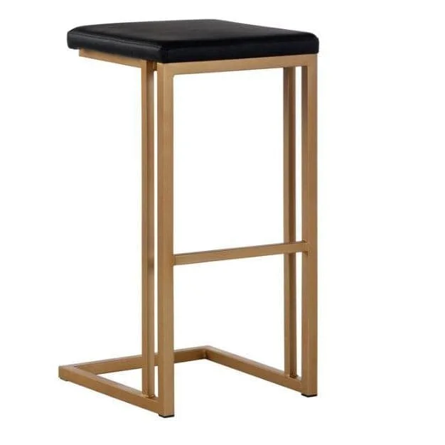 Boone Barstool – Champagne Gold