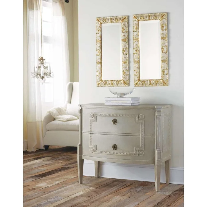 Bowfront Gustavian Commode