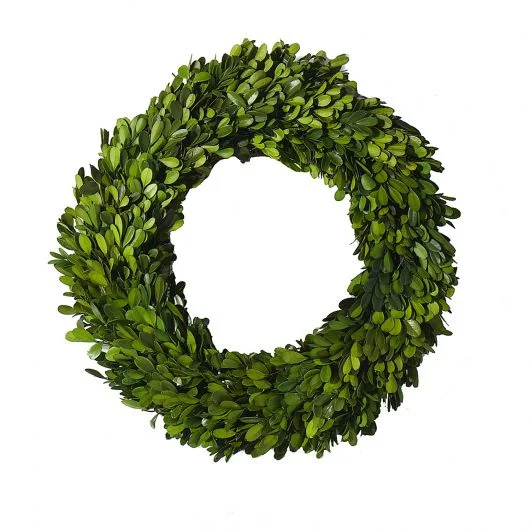 Boxwood Wreaths By Accent Decor – 2 Sizes – Green – Wood – 62050 – 62051