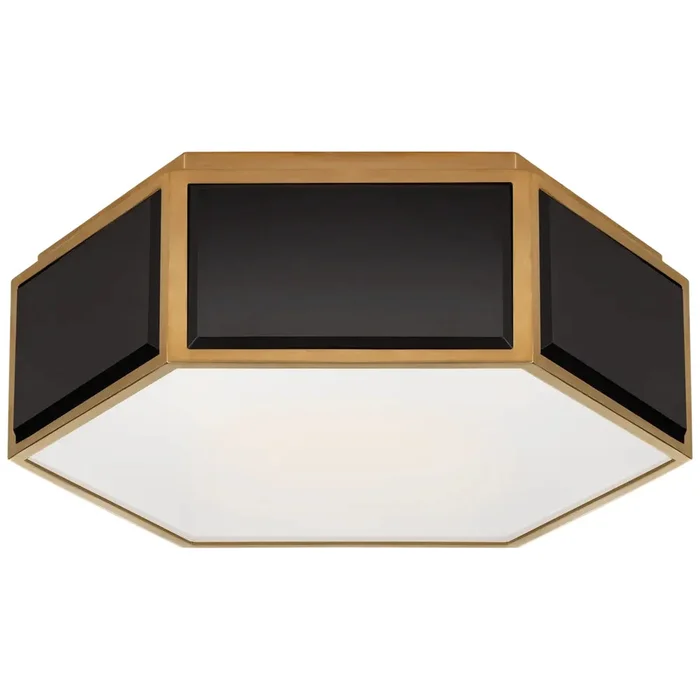 Brandford Small Hexagonal Flush Mount