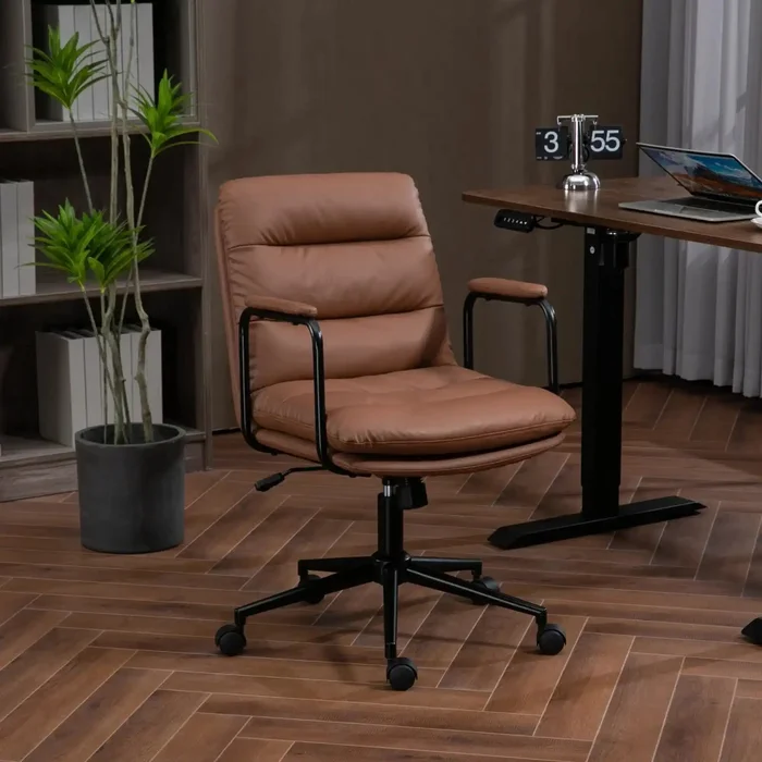 Brinley Office Chair Vegan Leather