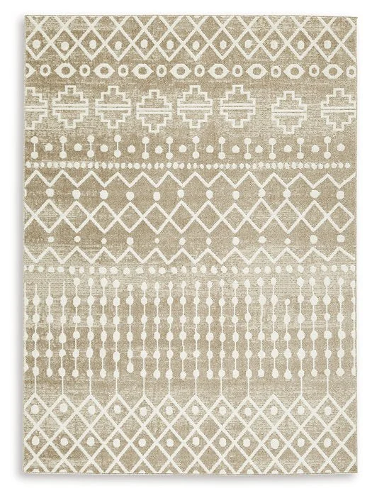 Bunchly 4’11” x 7’2″ Washable Rug