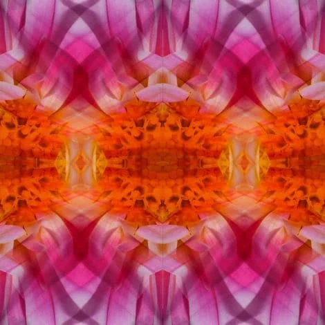 Burnt Orange Kaleidoscope