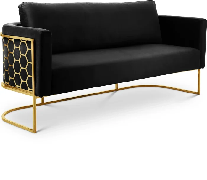 Casa – Sofa with Gold Legs