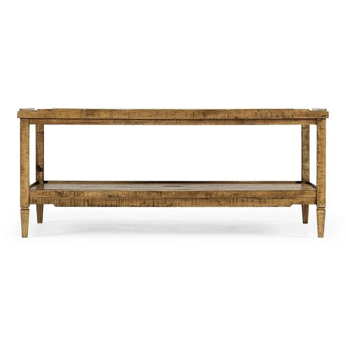 Casual Distressed Coffee Table