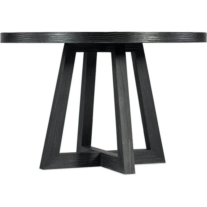 Chapman Shou Sugi Ban Petite Round Dining Table