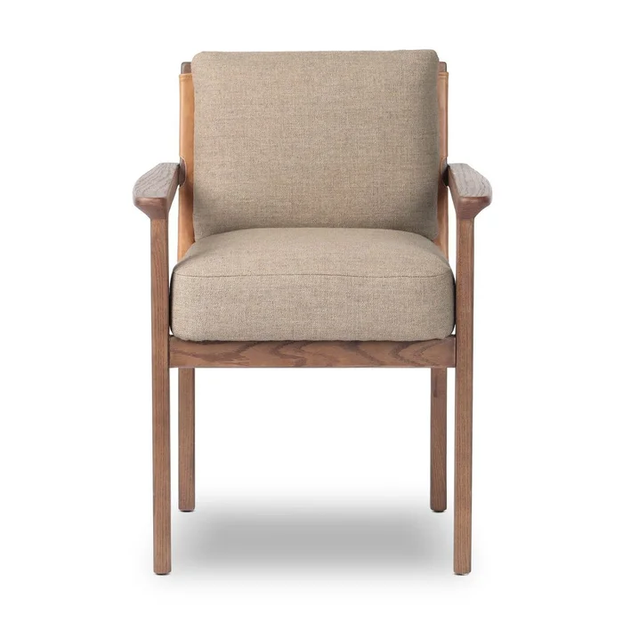 Chappel Dining Armchair – Alcala Taupe