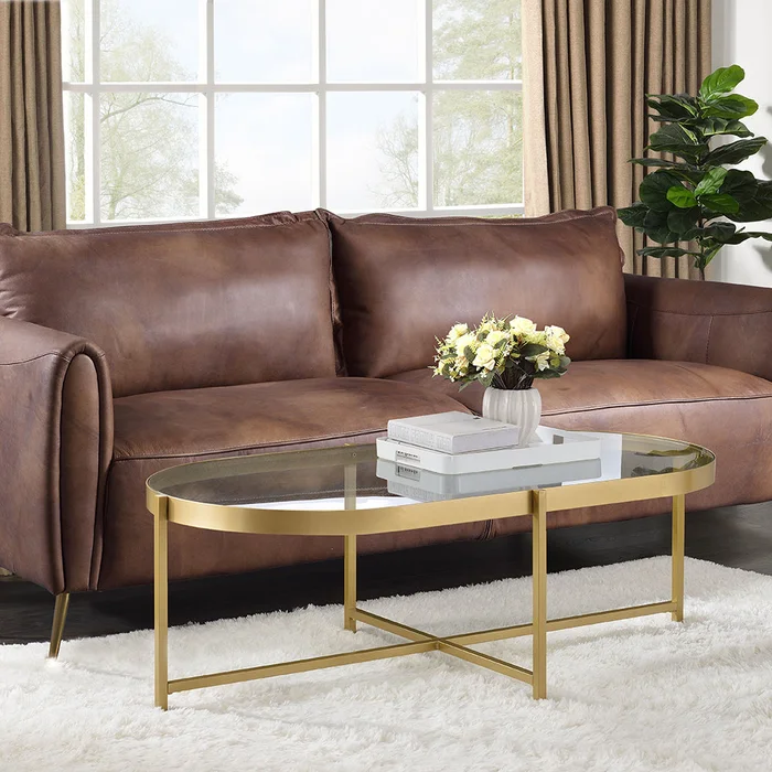 Charrot Oval 54″L Coffee Table