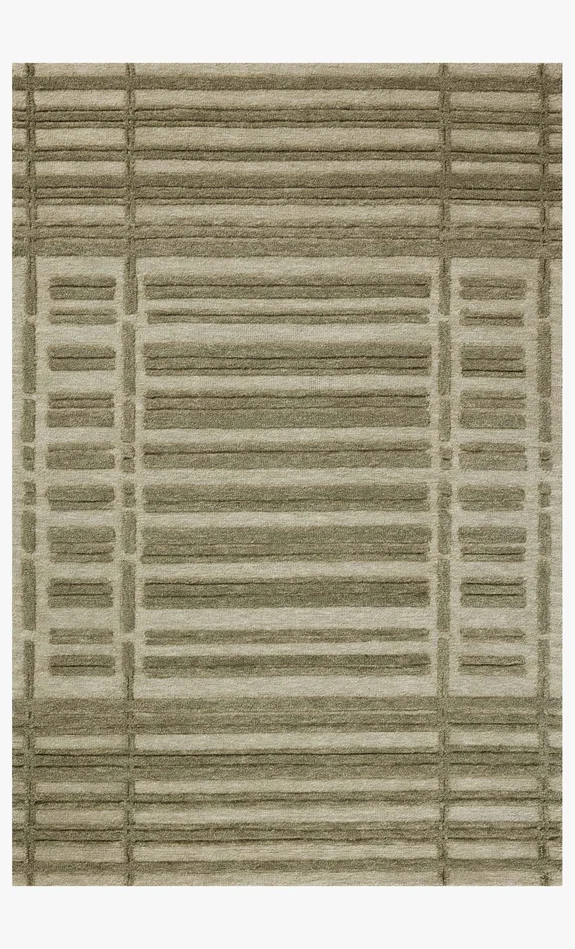 Chris Loves Julia x Loloi Bradley BRL-07 Sage / Olive