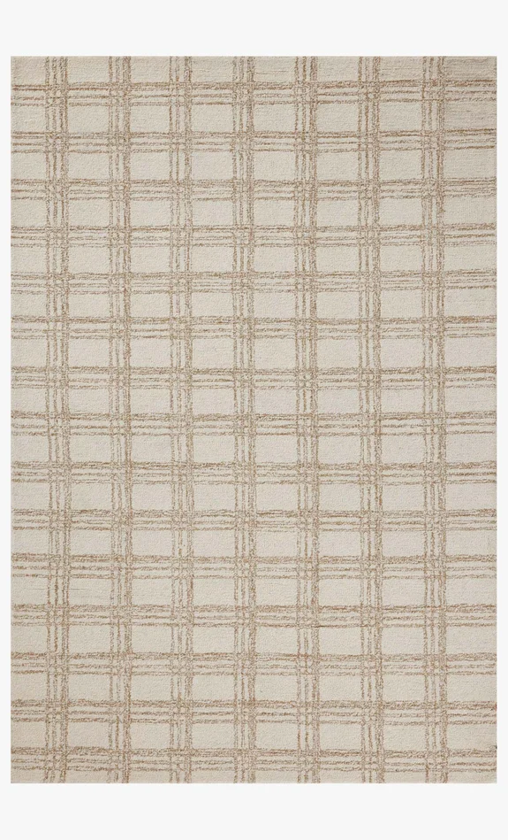 Chris Loves Julia x Loloi Polly POL-12 Cream / Sand