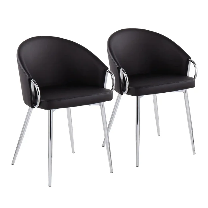 Claire – Contemporary / Glam Stylish Design Chair (Set of 2)