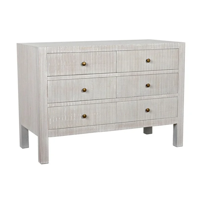 Conrad 6 Drawer Dresser – White