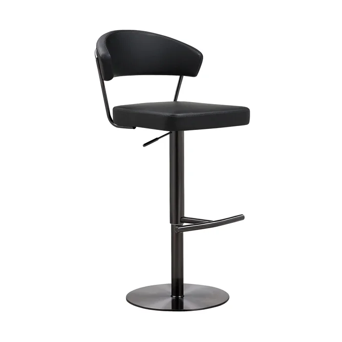 Cosmo – Black Steel Barstool – Black