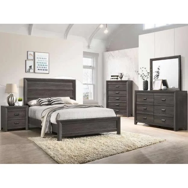 Crown Mark Adelaide B6700 7 pc Queen Panel Bedroom Set